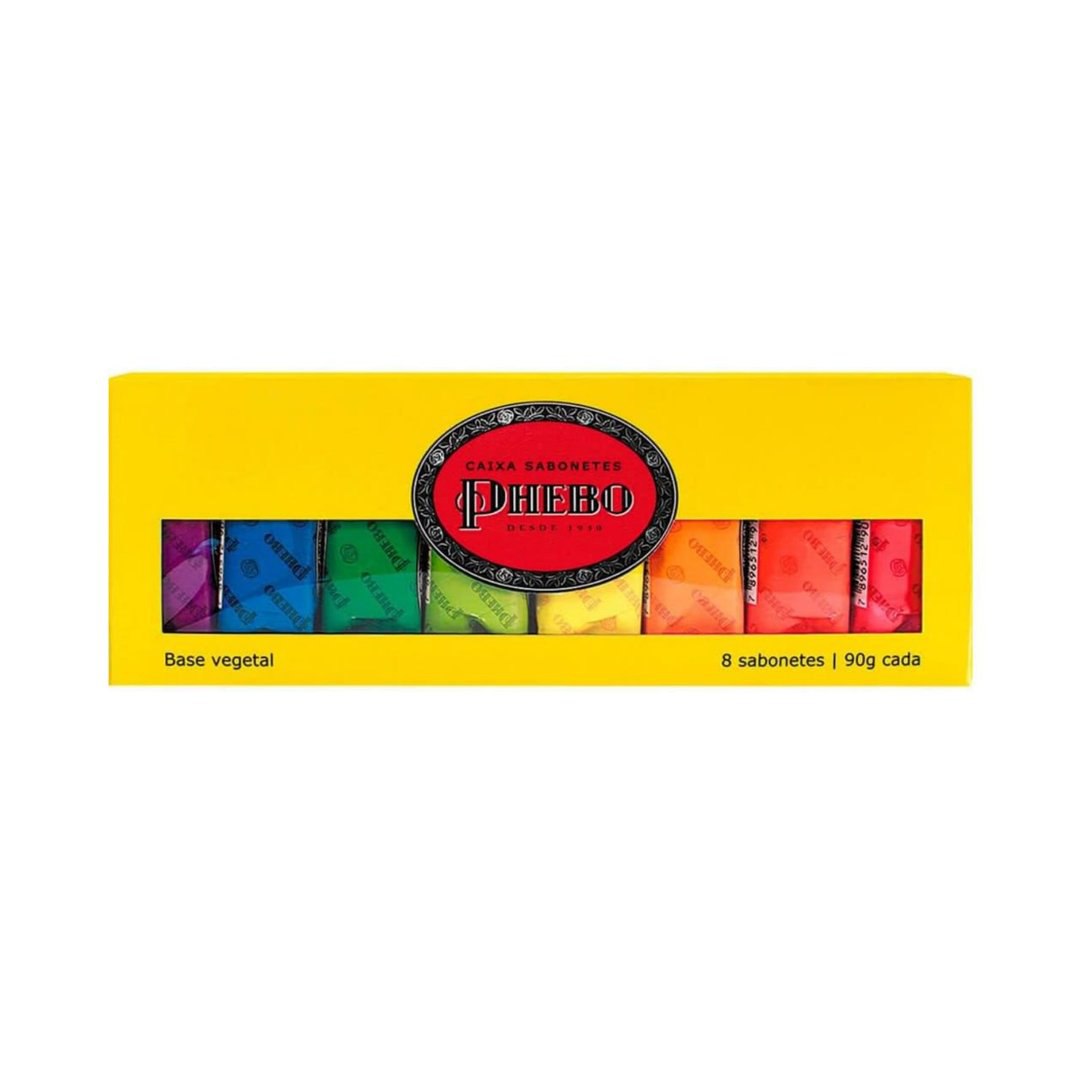 Kit Sabonete, PHEBO, Amarelo, 720g