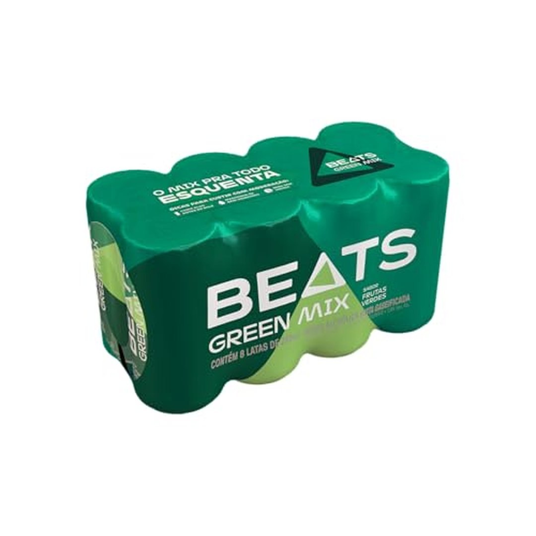 Pack de Beats Green Mix 269ml lata Caixa 8 Unidades