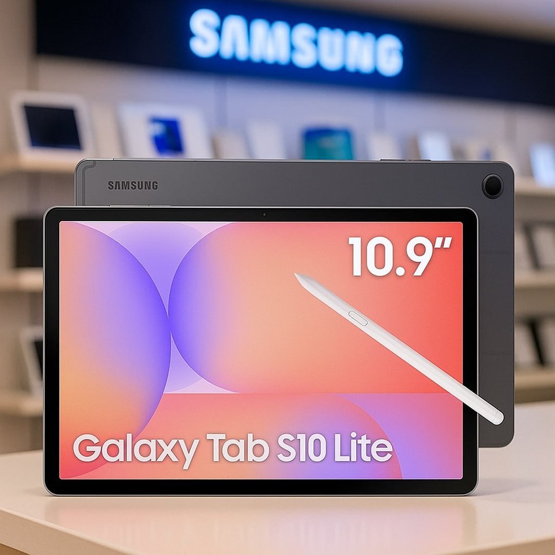 Galaxy Tab S10 Lite, 128GB, Tela 10.9", WIFI, Cinza
