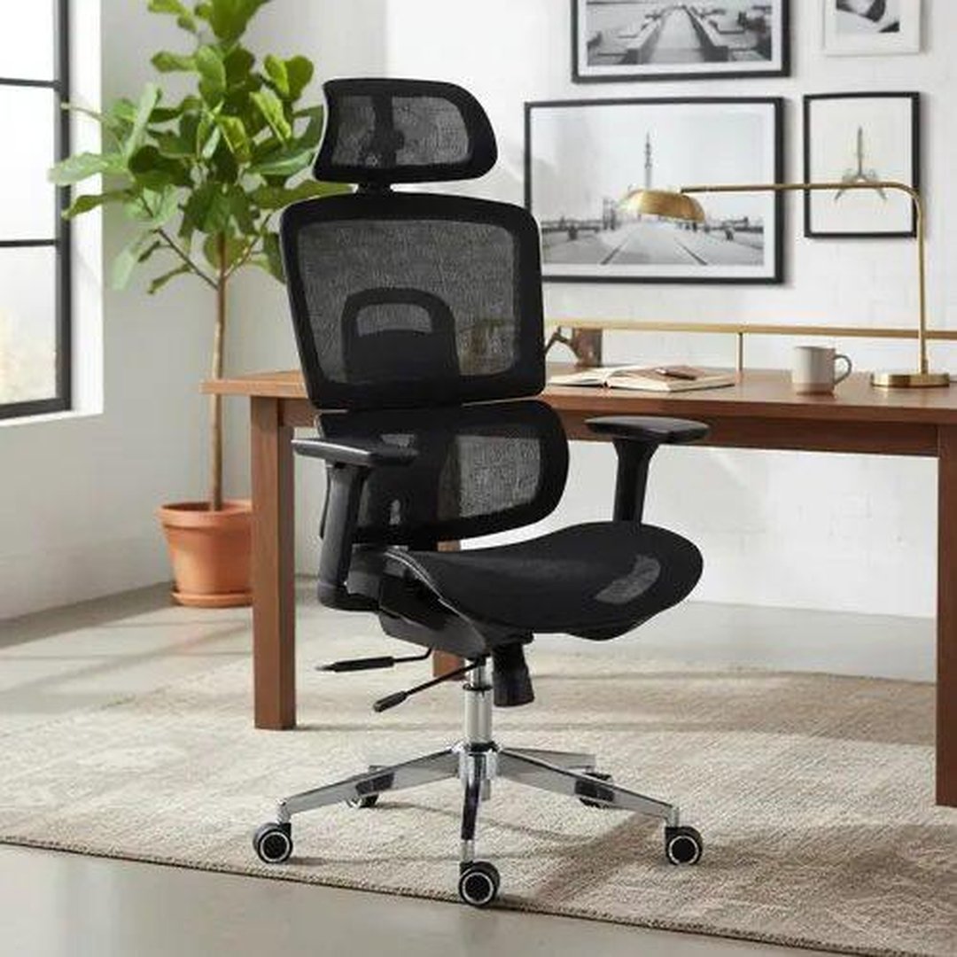 Cadeira de Escritório Dr. Office Business Pro, Preta