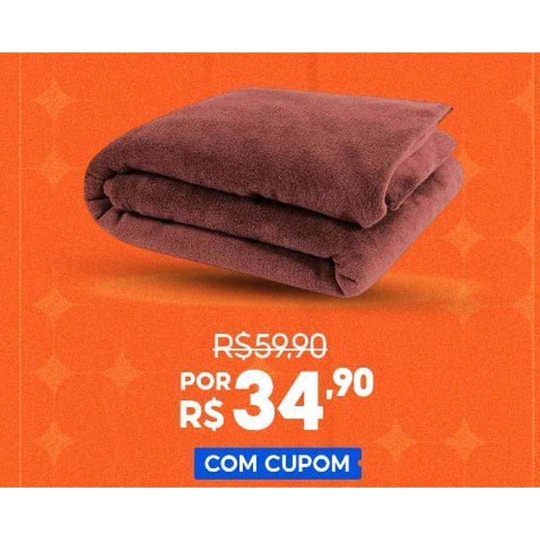 Manta Cobertor Soft Queen 2,60x2,40m Coral Fleece 180g 100% Poliéster Macia Premium