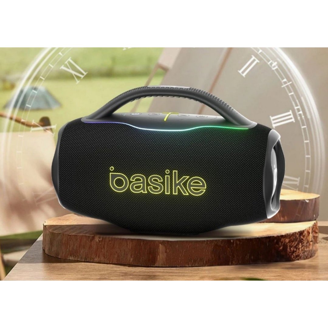 Astgn X Basike Caixa De Som Sem Fio Boombox 100W 10000mAh Ipx6 RGB Hifi TWS