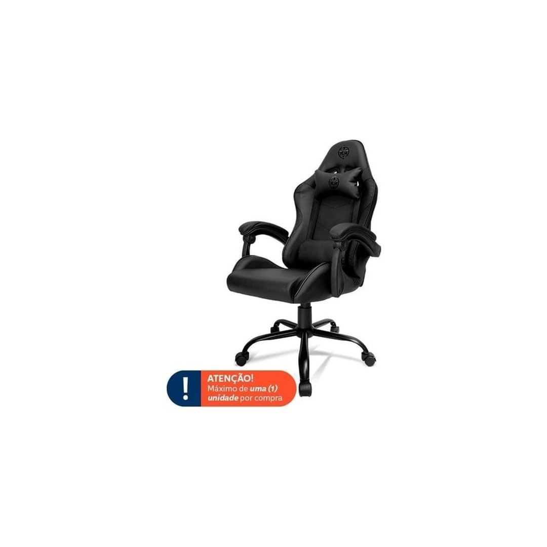 Cadeira Gamer TGT Heron TC3, Preto, TGT-HRTC3-BLACK