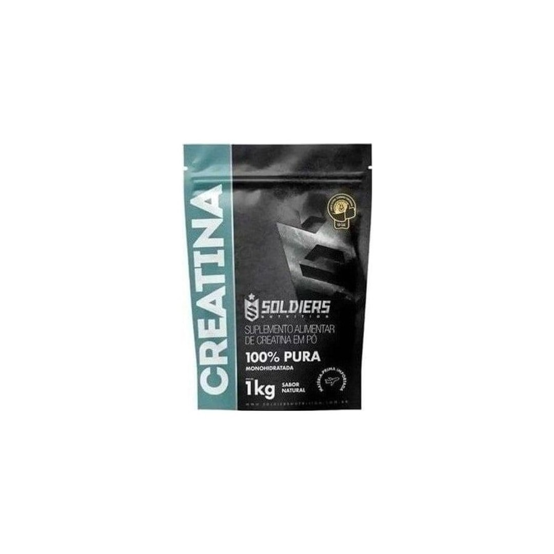 Creatina 1KG Monohidratada em Pó 100% Pura Importada Soldiers Nutrition