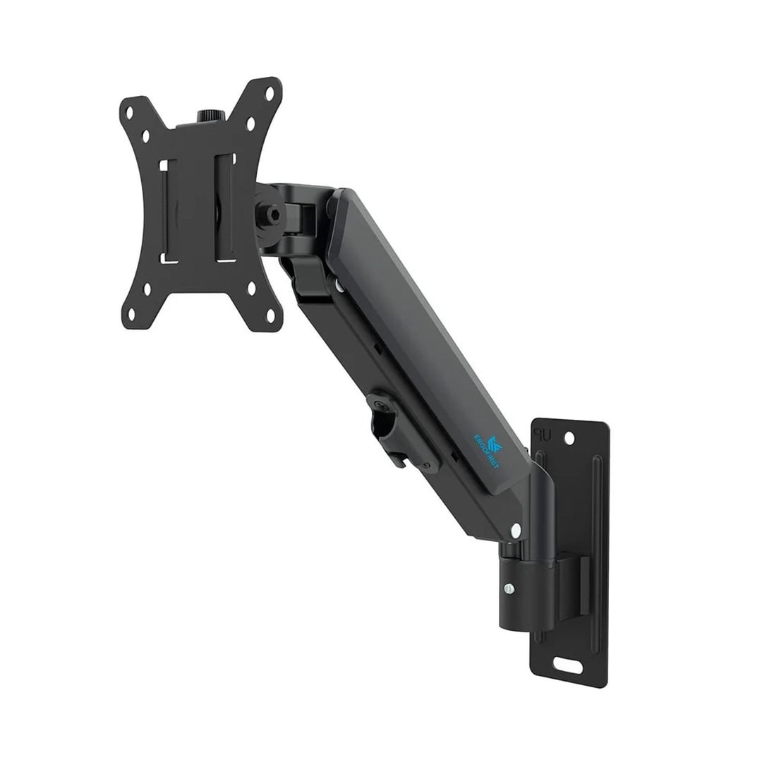 Suporte de Parede Articulado para Monitor de 17" a 32" Ergofirst, Ajuste com Pistão a Gás, Preto G16-111