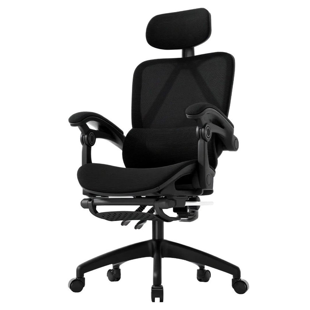 Cadeira Gamer Branca Ergonômica Ajuste 90° a 145°, Apoio de Cabeça e Lombar Ajustável, Malha Respirá vel, 140kg