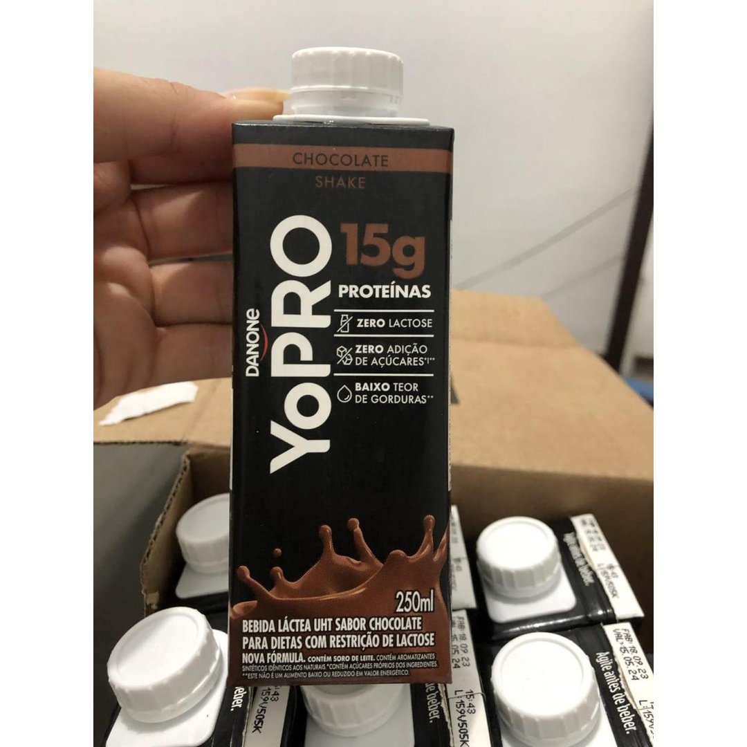YoPRO Chocolate 15g de proteínas 250ml - 12 unidades