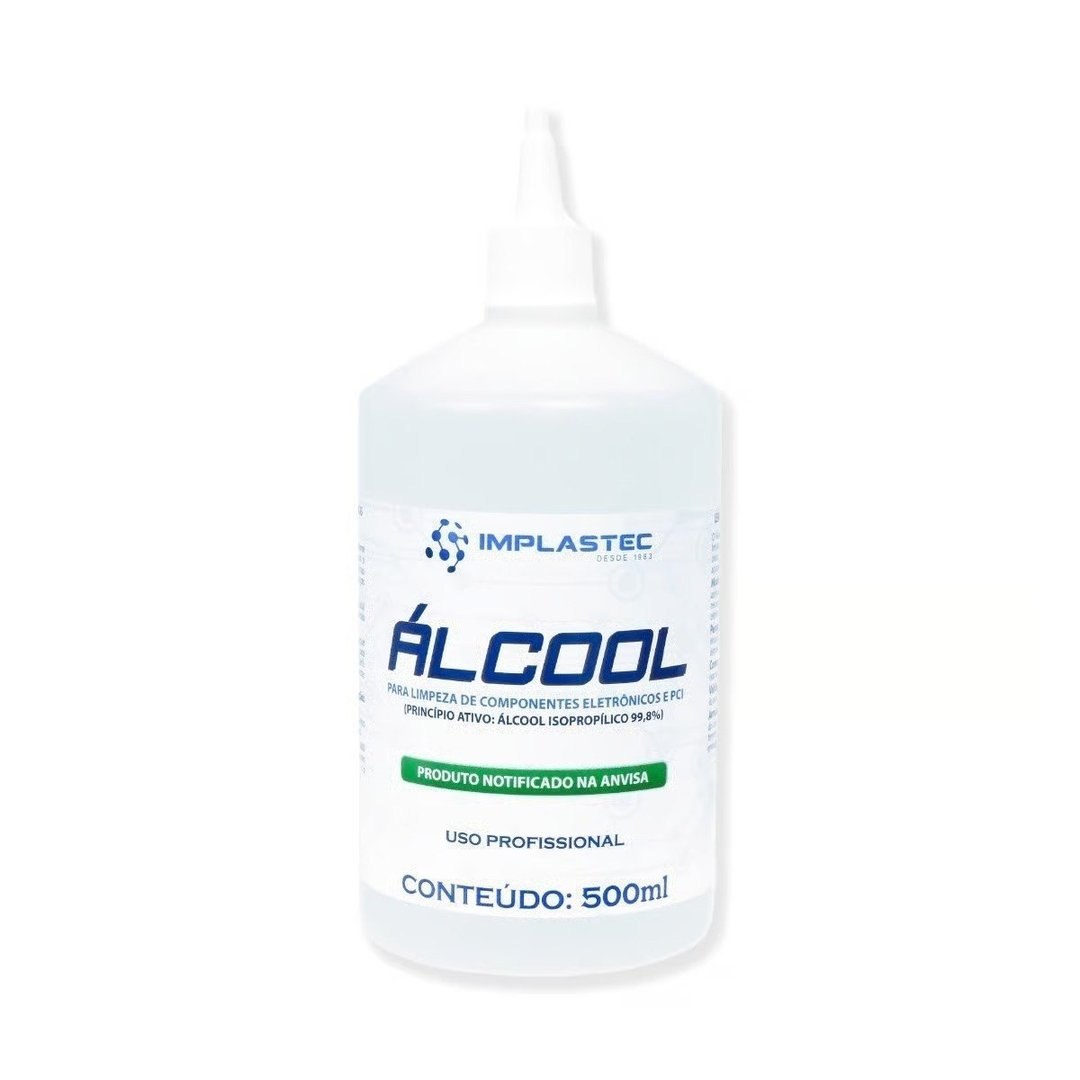 Álcool Isopropílico Limpeza de Placas e Circuitos Eletrônicos Pci 99,5% Pureza