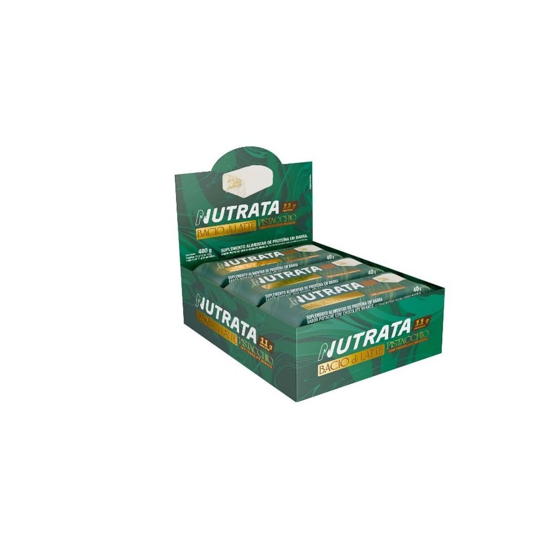 Whey Grego Bar Bacio Di Latte Display 12Und Nutrata