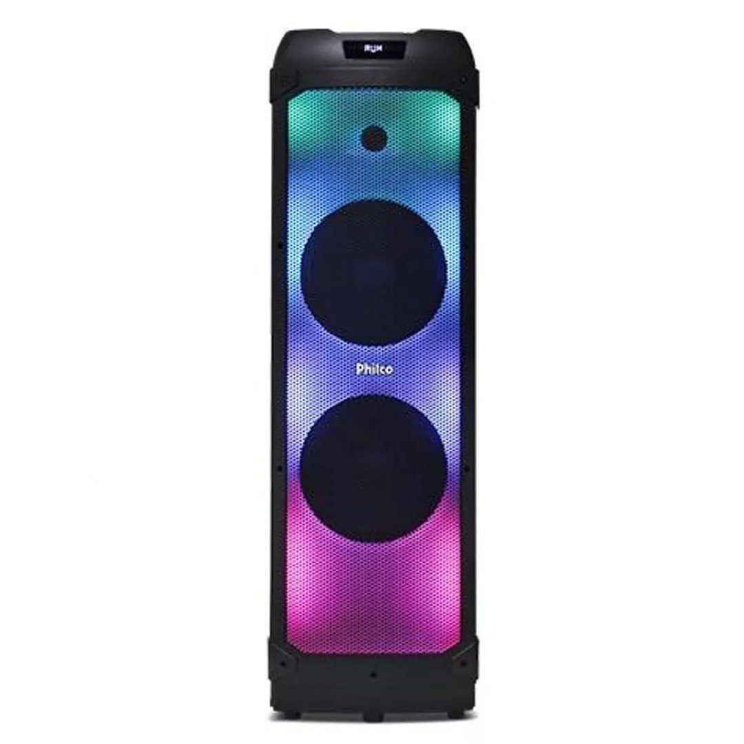 Caixa de Som Philco Extreme 2400W 2x Woofer PCX22000 Bivolt