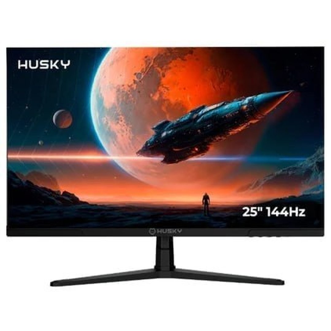 Monitor Gamer Husky Boreal 25", FHD, 144Hz, IPS, Adaptive Sync, DisplayPort e HDMI, HDR