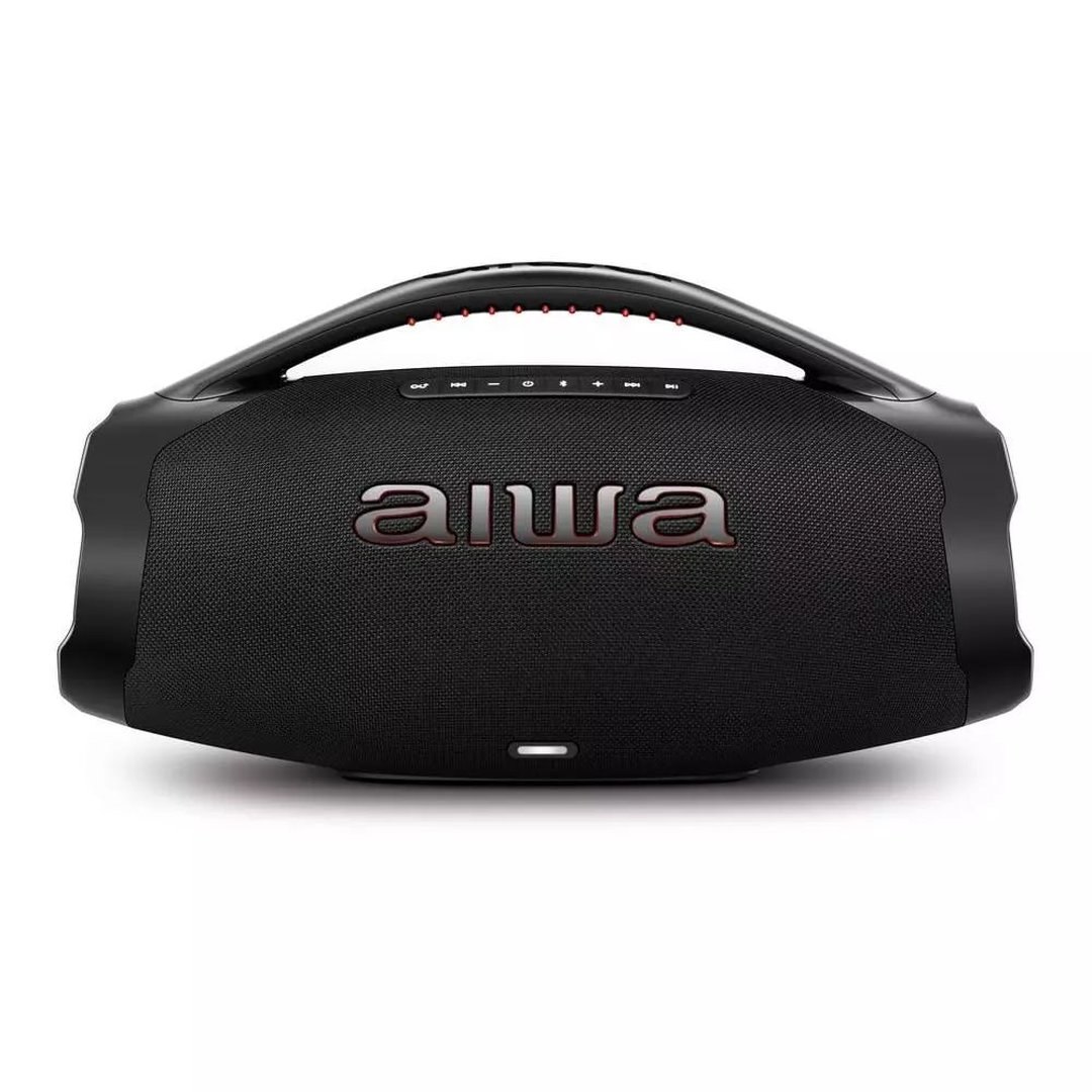 Caixa de Som Boombox AIWA - Bluetooth, 3 vias, IP66