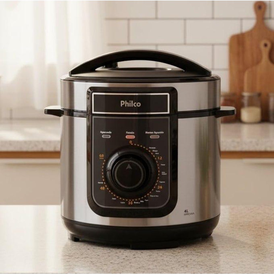 Panela de Pressão Elétrica Philco 4L 14 funções PPPE04A