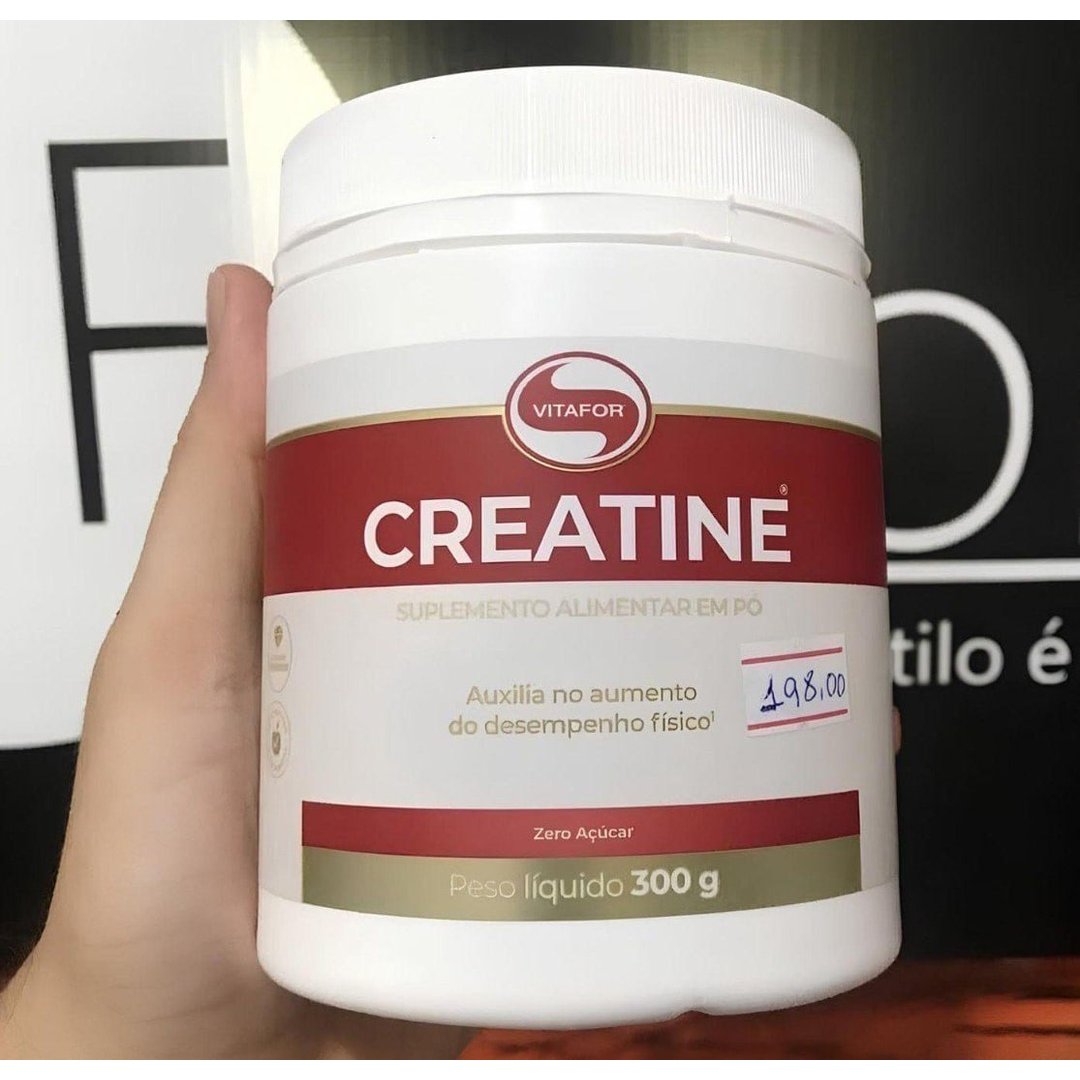 Creatina Monohidratada Creatine Vitafor 300g