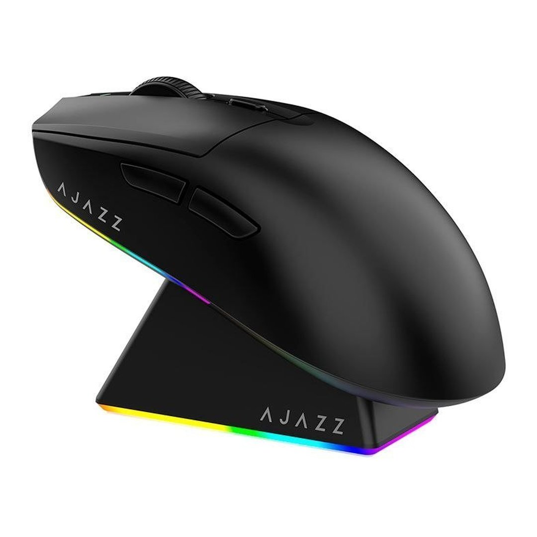 Mouse Gamer Ajazz Aj139 V2 Mc, 12000Dpi, 6 Botoes, Tri-Mode, Preto sensor 3311