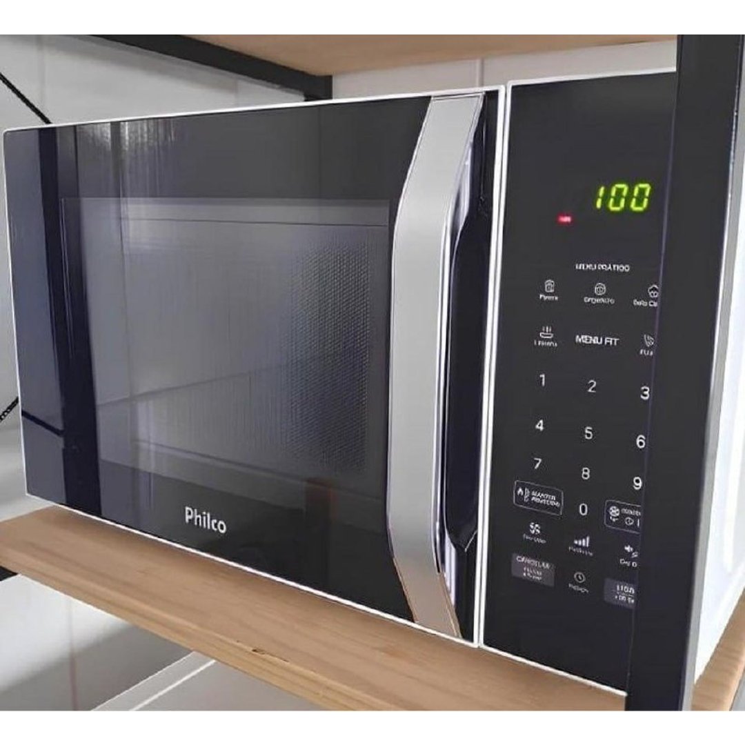 Micro-ondas 25L Philco Função Tira Odor 1100W 110V