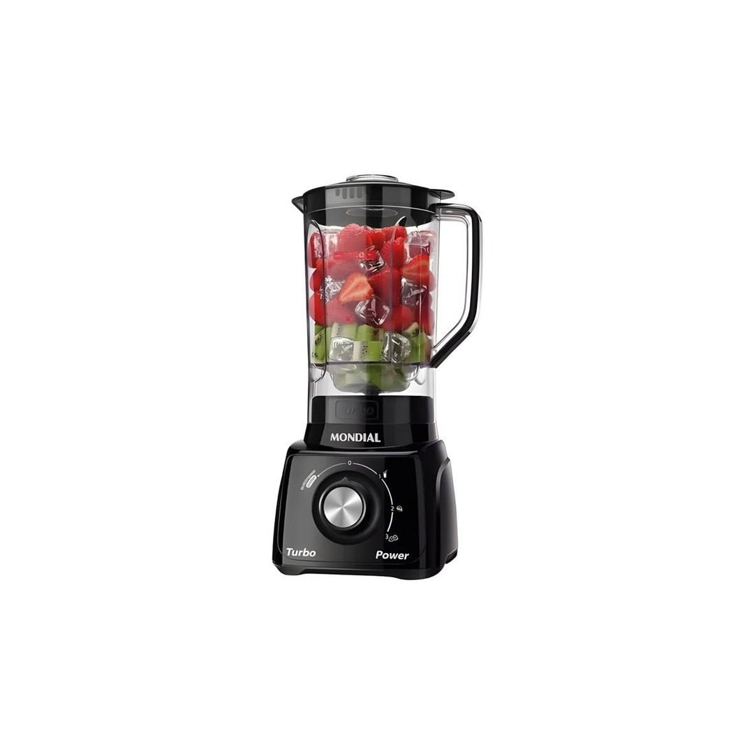 Liquidificador Mondial L‑99 Turbo 550W 3 Velocidades