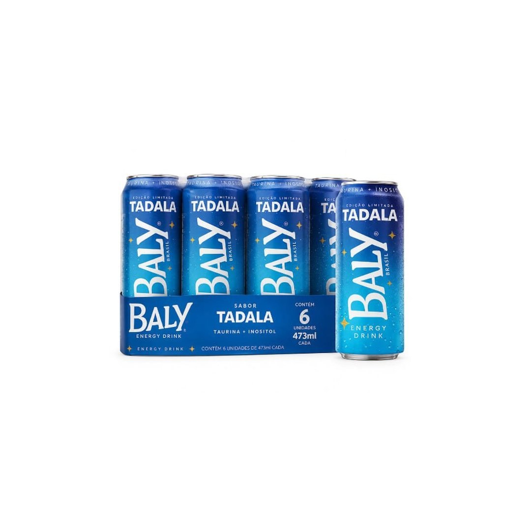 Energético Baly Tadala Latão Pack C/6 Unid. 473 Ml