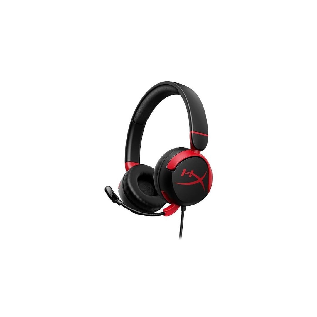 Headset Gamer Infantil HyperX Cloud Mini, Com Fio e Limitador de Volume, USB-C, Preto