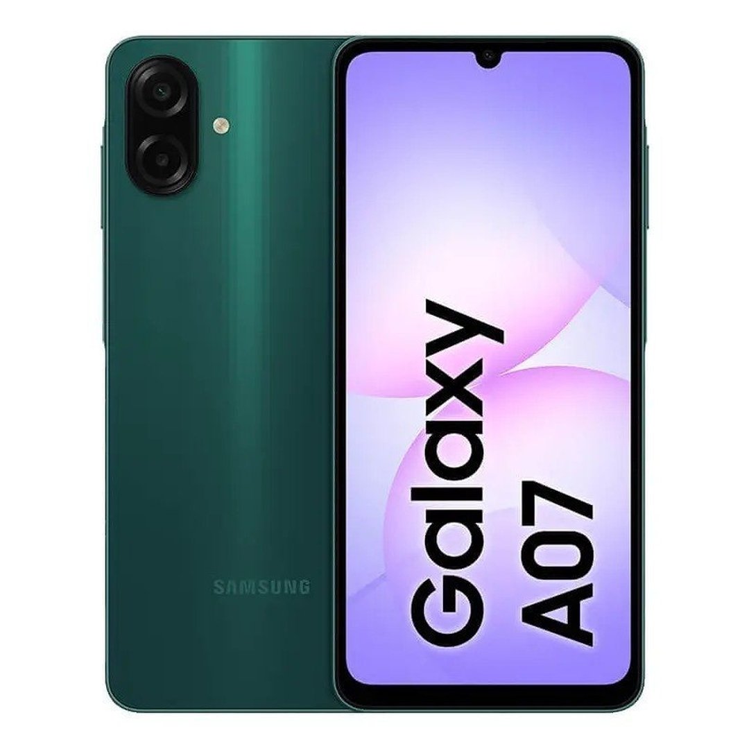 Smartphone A07 256GB 8GB RAM 4G Câmera Traseira Dupla 50MP e Câmera Frontal 8MP Samsung