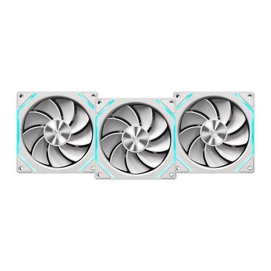 Kit Ventoinha Pichau Ventus Nx Reverse, Argb, 3x120mm, Branco, Pch-Vtnxr3-Wh01