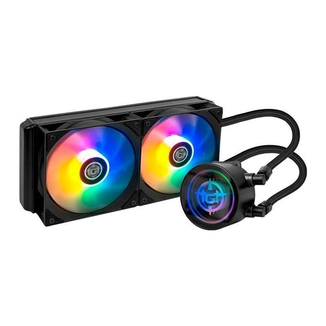 Water Cooler TGT Spartel V2, Rainbow, 240mm, Preto, TGT-SPLV240-BK01