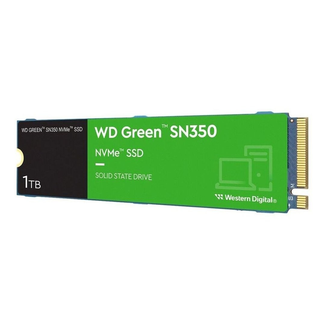 Ssd M.2 NVMe 1Tb Western Digital Wd Green Sn350 Velocidade de Leitura/Gravação até 2400/1850Mb/s Gen3x4 Wds100t2g0c