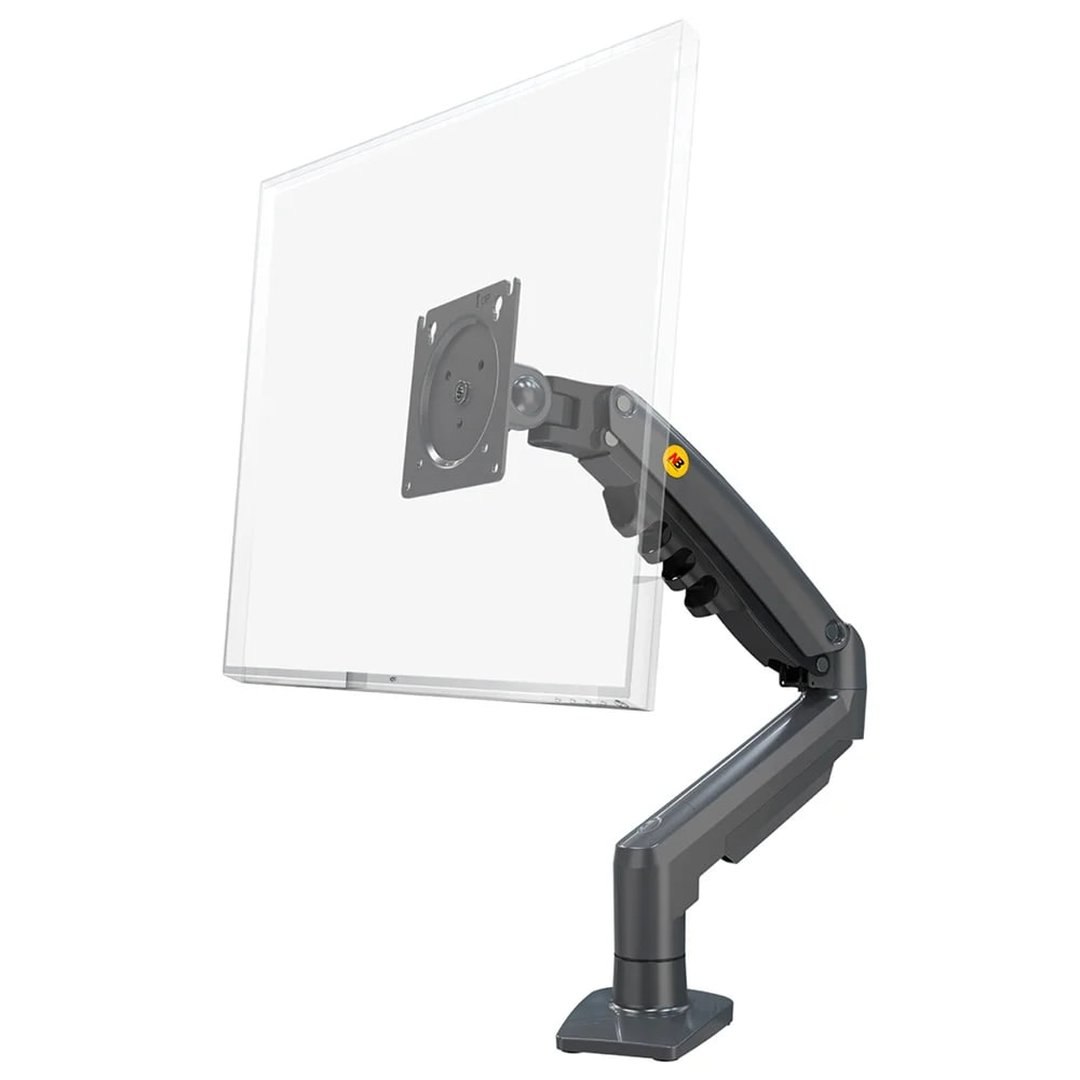 Suporte de Mesa Articulado para Monitor de 17" a 32" North Bayou, Ajustes com Pistão a Gás, Grafite F80 NB