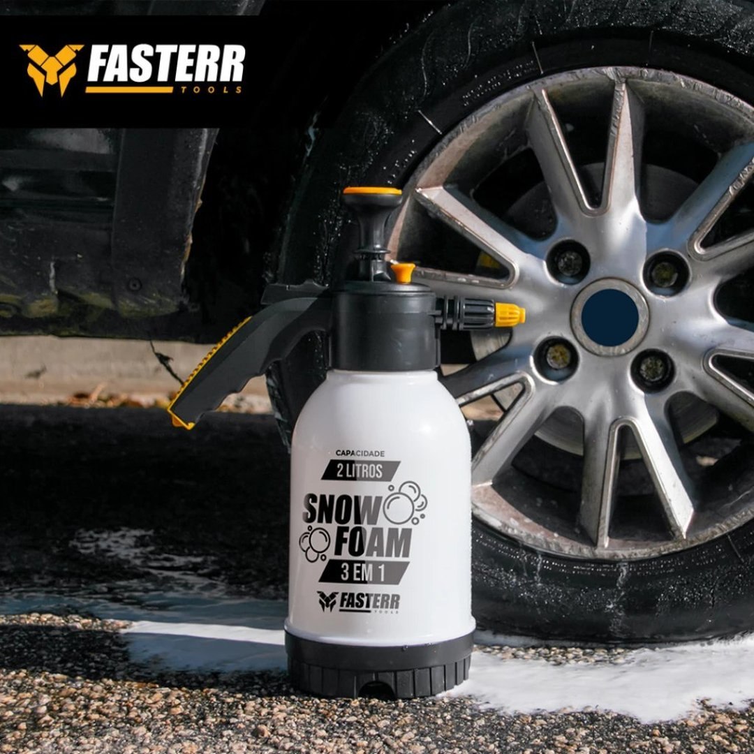Pulverizador Manual 3 Em 1 Snow Foam 2 Litros Fst089 Fasterr