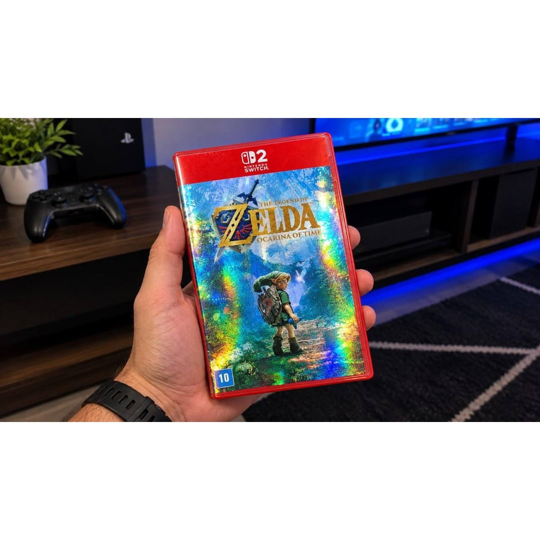 The Legend Of Zelda – Ocarina Of Time Capa Foil