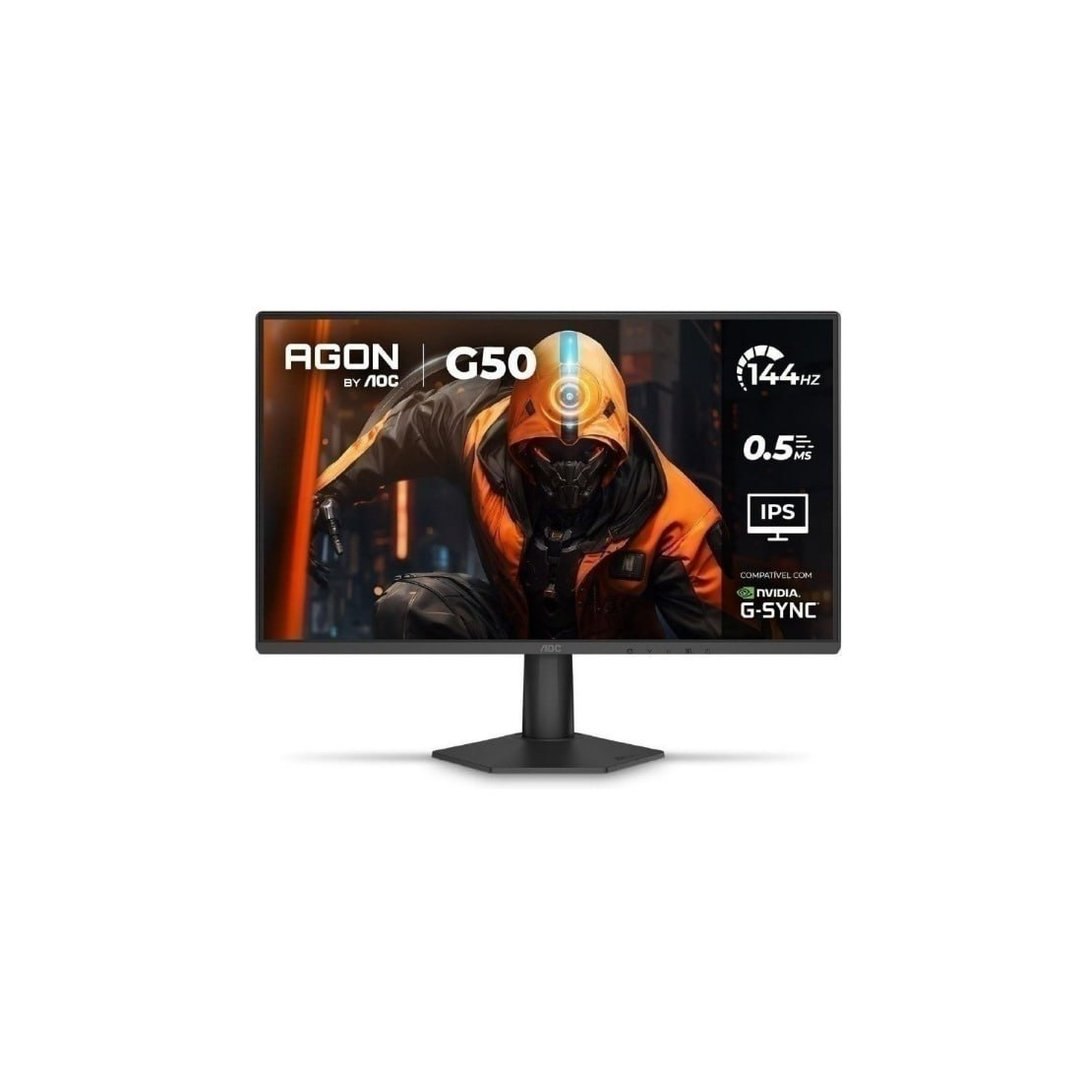 Monitor Gamer AOC 23,8" Full HD 144Hz Agon G50 IPS 0,5ms