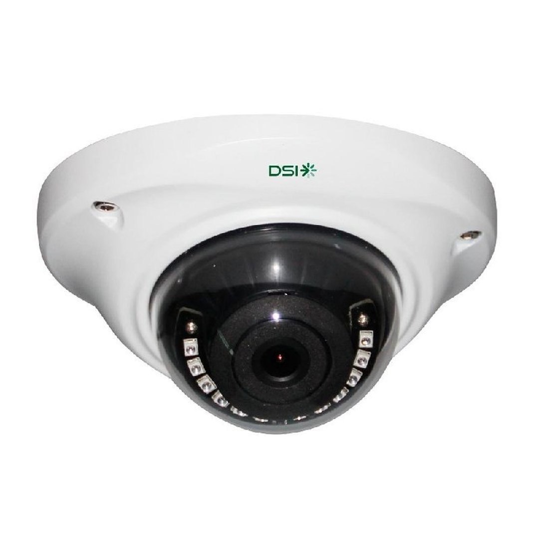 Câmera de Segurança DSI Dome, 4 em 1, Multi Tecnologias, Full HD, IR40, Branco