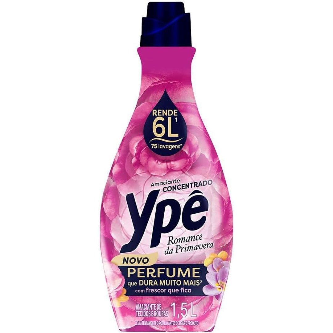Ypê Amaciante Concentrado Pink 1,5L