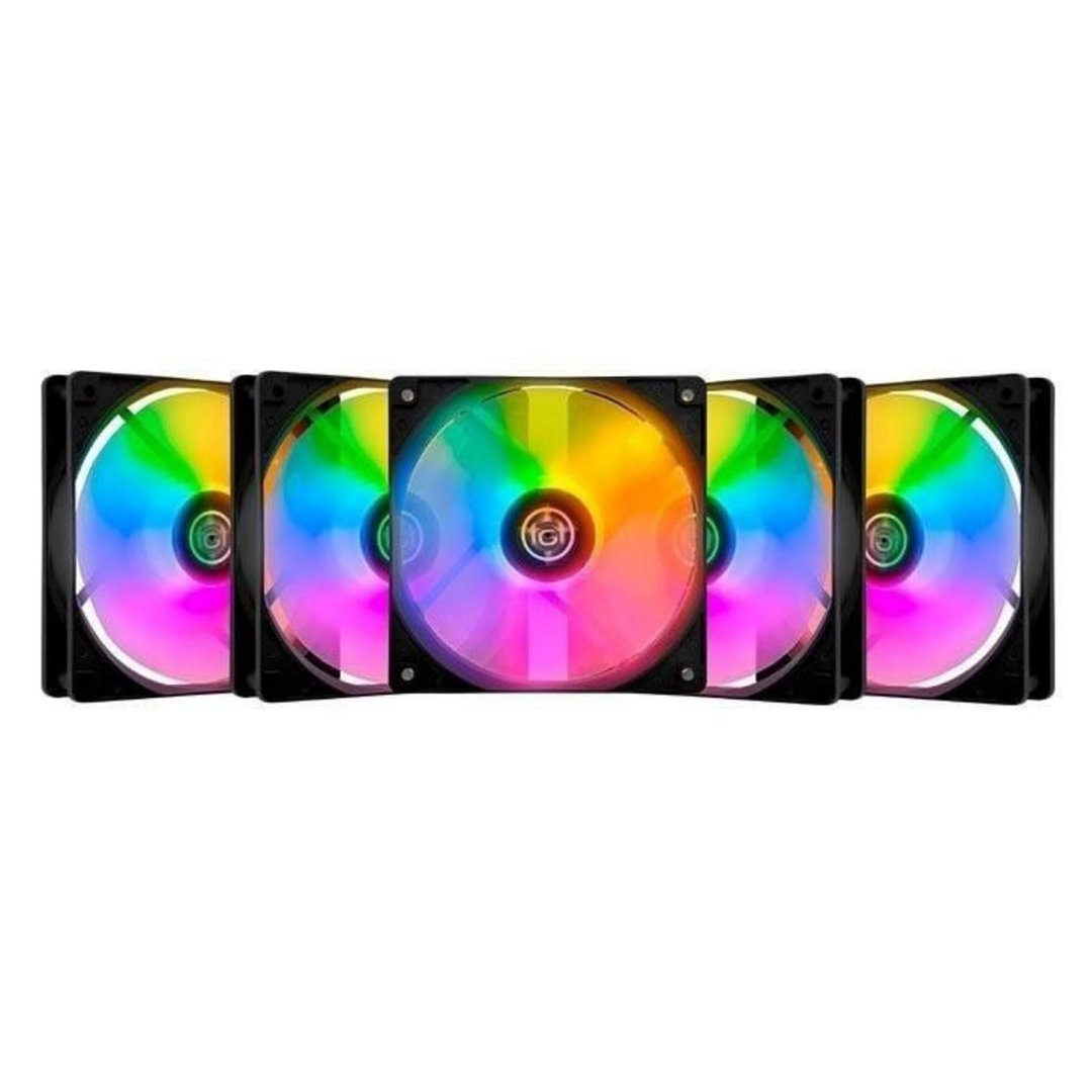 Kit 5 Ventoinhas Tgt Striker, Rainbow