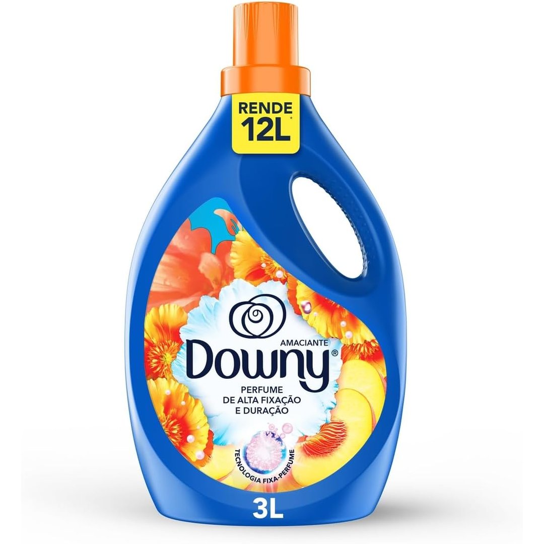 Downy Verão Tropical Amaciante Líquido Concentrado 3L
