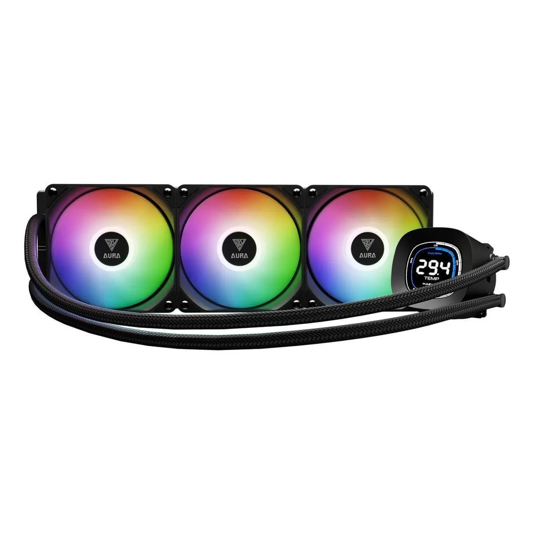 Water Cooler Gamdias Aura Gl 360 Digital com ARGB e Display Integrado