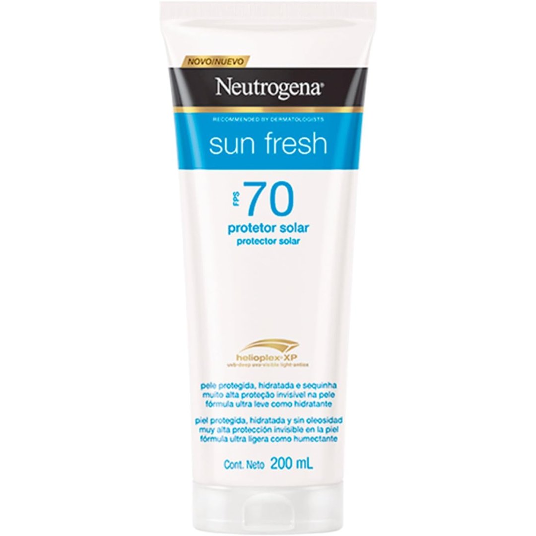 Neutrogena Sun Fresh Protetor Solar Corporal FPS 70 200ml