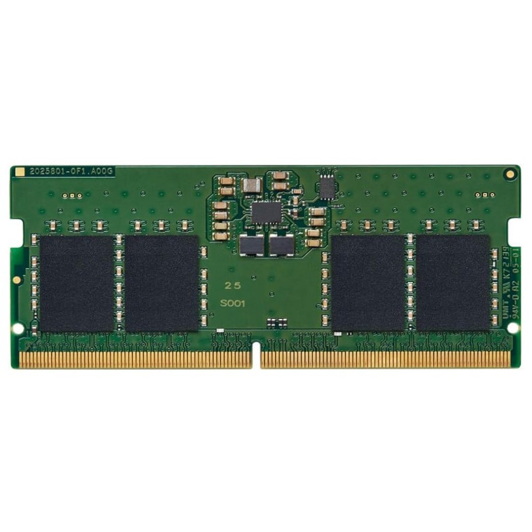 Kingston Memória para laptop ValueRAM 8GB 5600MT/s DDR5 Non-ECC CL46 SODIMM 1Rx16 KVR56S46BS6-8