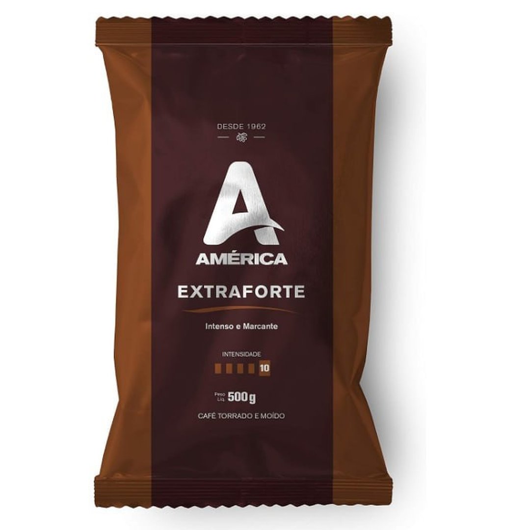 América Café Torrado E Moído Almofada Extraforte 500 G