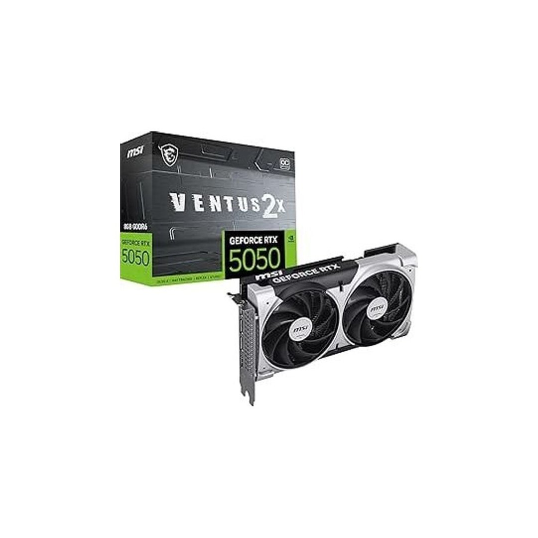 Placa de Vídeo Nvidia RTX 5050 8GB GDDR6 MSI Ventus 2X