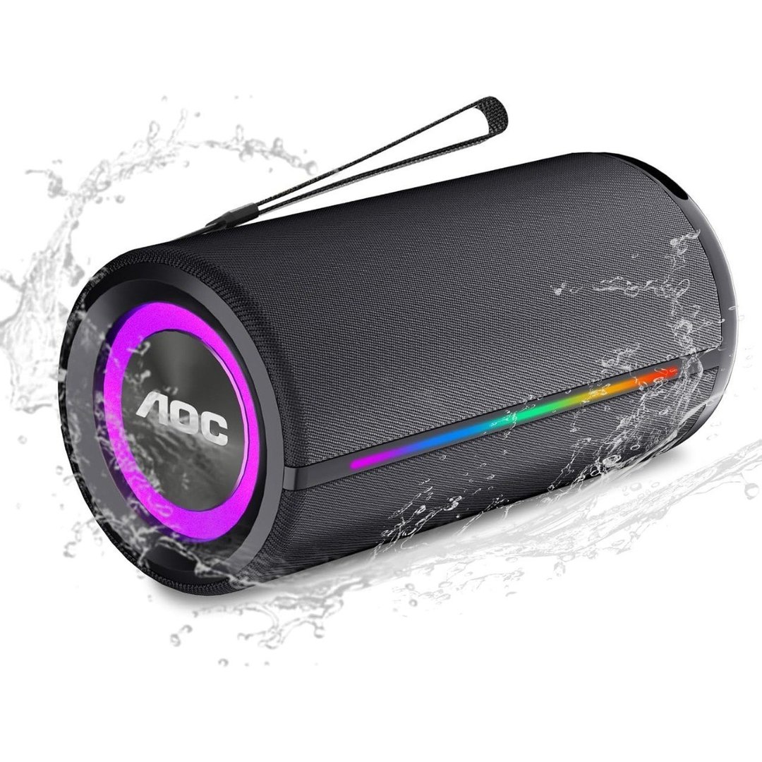 Caixa de Som AOC Portátil Bluetooth 35W IPX5 ACS4341