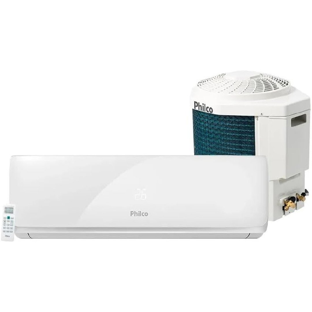 Ar Condicionado Split Hi Wall Philco 12000 BTU/h Quente e Frio PAC12000IQFM15 220 Volts Ar Condicionado Split Hi Wall Philco 12000 BTU/h Quente e Frio Monofásico PAC12000IQFM15 220 Volts