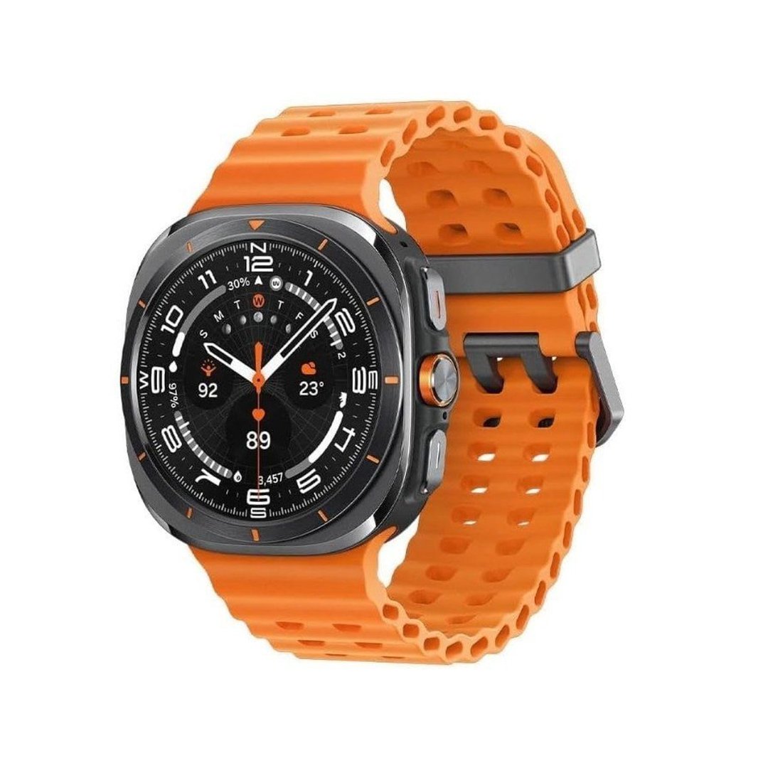 Samsung Galaxy Watch Ultra 2025 Smartwatch 47mm LTE, Galaxy AI, Titânio Aeroespacial, Titânio Cinza