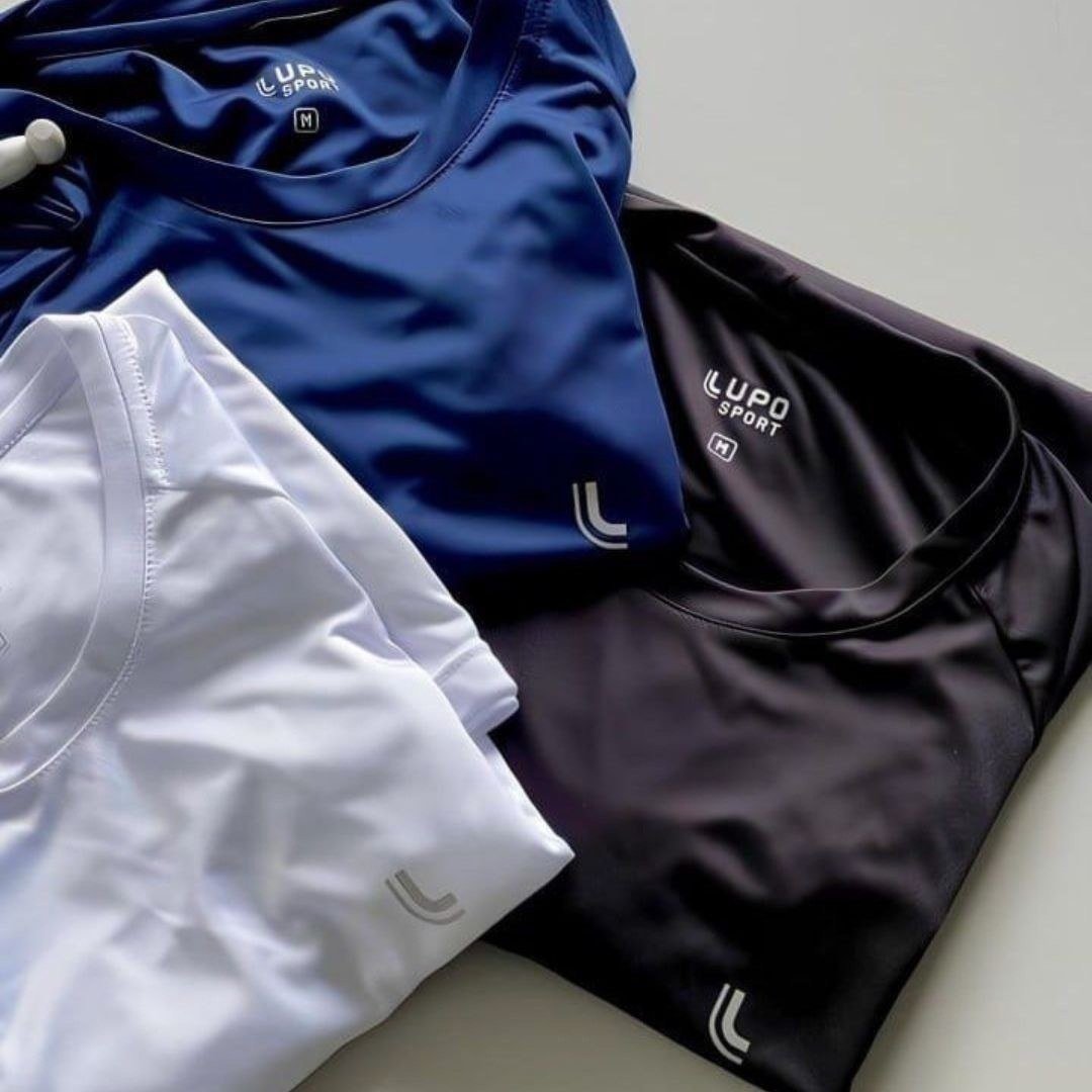 Camiseta Dry Fit Masculina Lupo Básica
