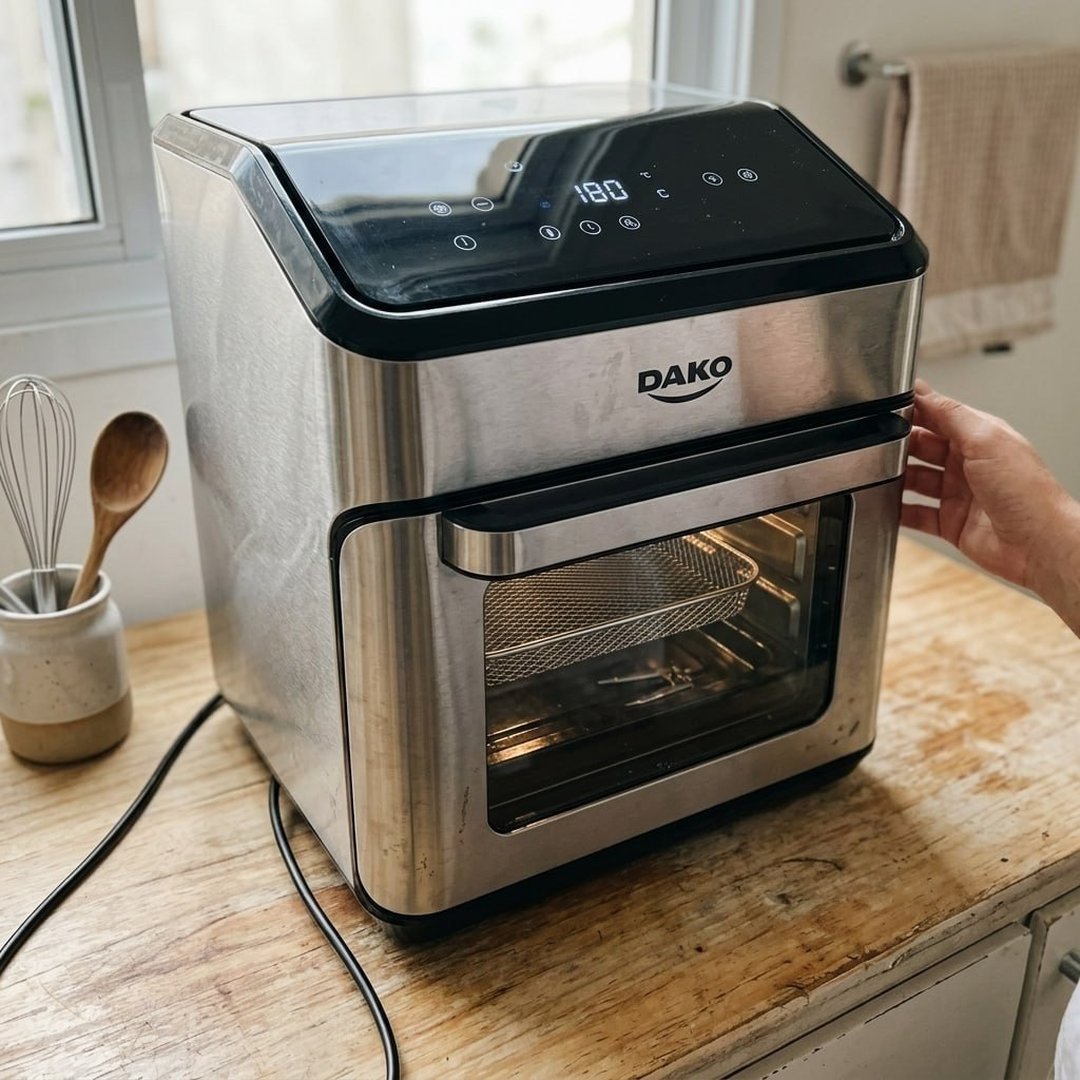 Fritadeira Air Fryer Oven Dako Grandes Apetites 12 L Cor Preto 127v