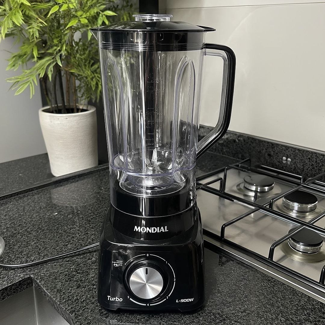 Liquidificador Turbo Full Mondial 900W - L-900 FB 220V