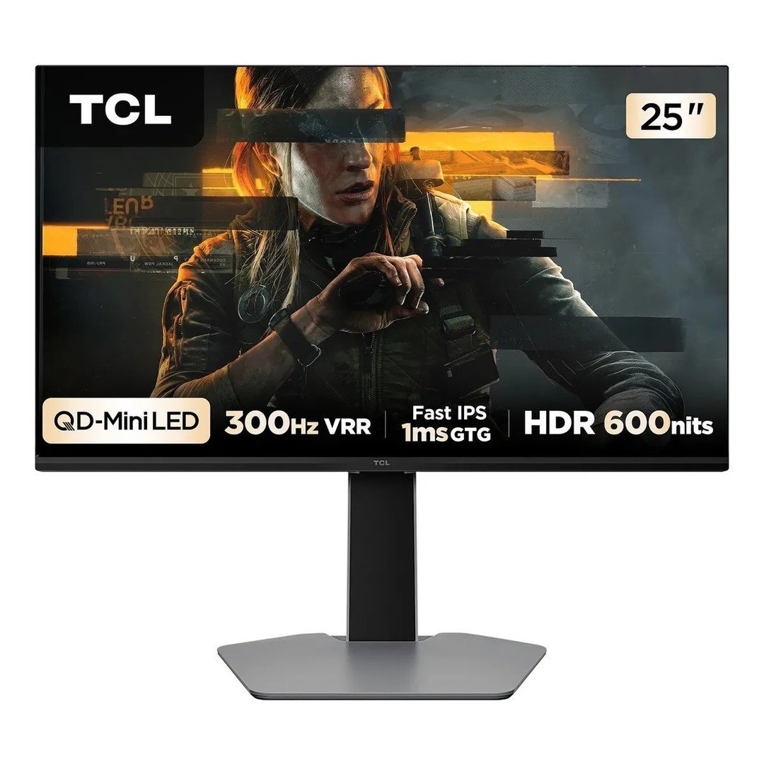 Monitor Gamer Tcl 25 Qd Mini Led Full Hd 300hz 2 Hdmi 25g64