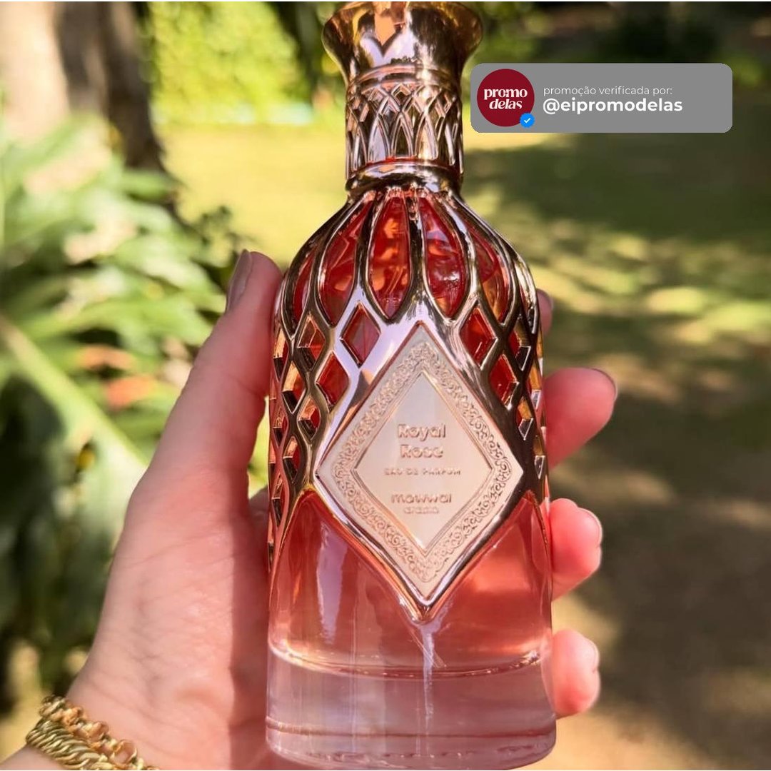 Perfume Árabe Mawwal Royal Rose 100ml Edp Unissex