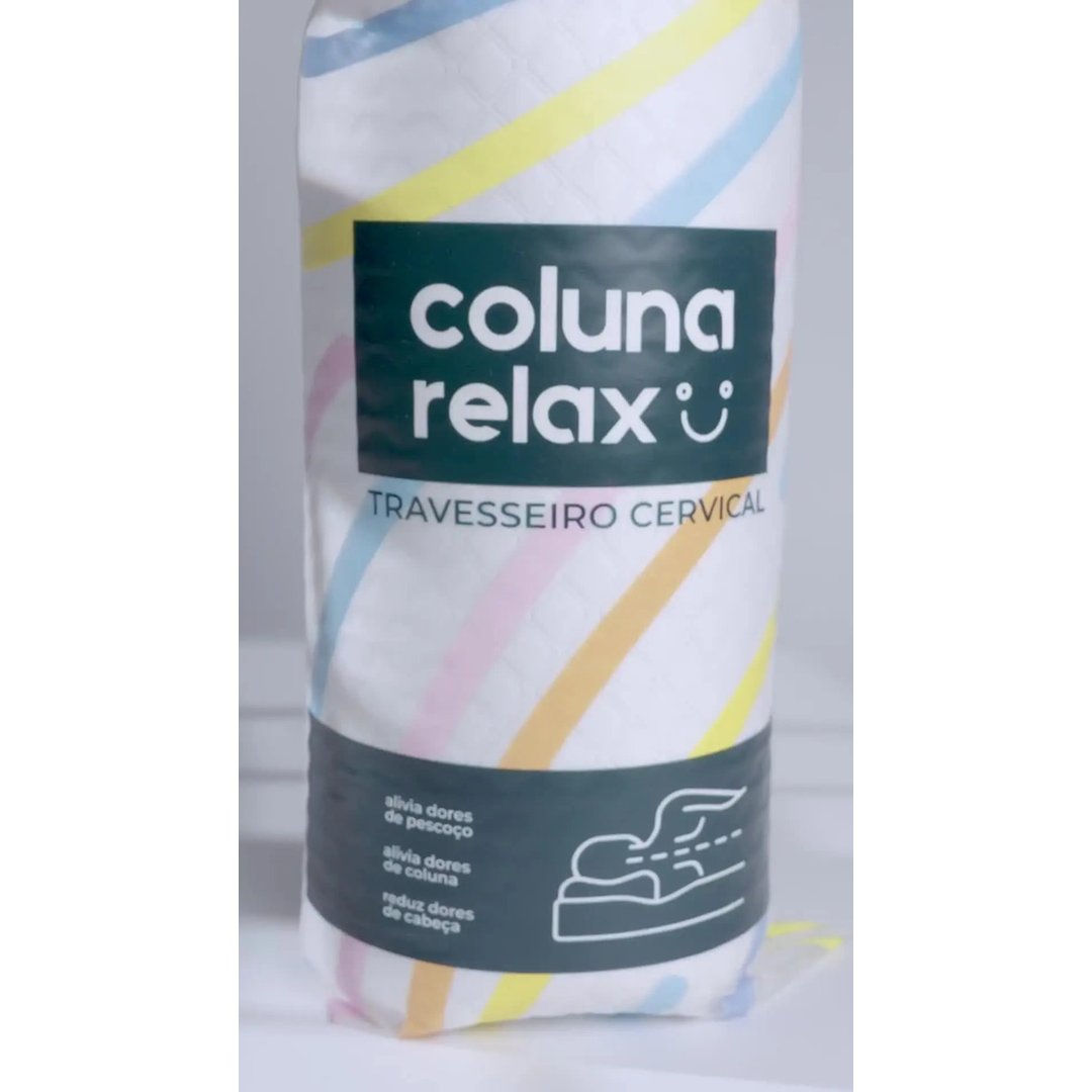 Travesseiro Cervical Nasa Coluna Relax