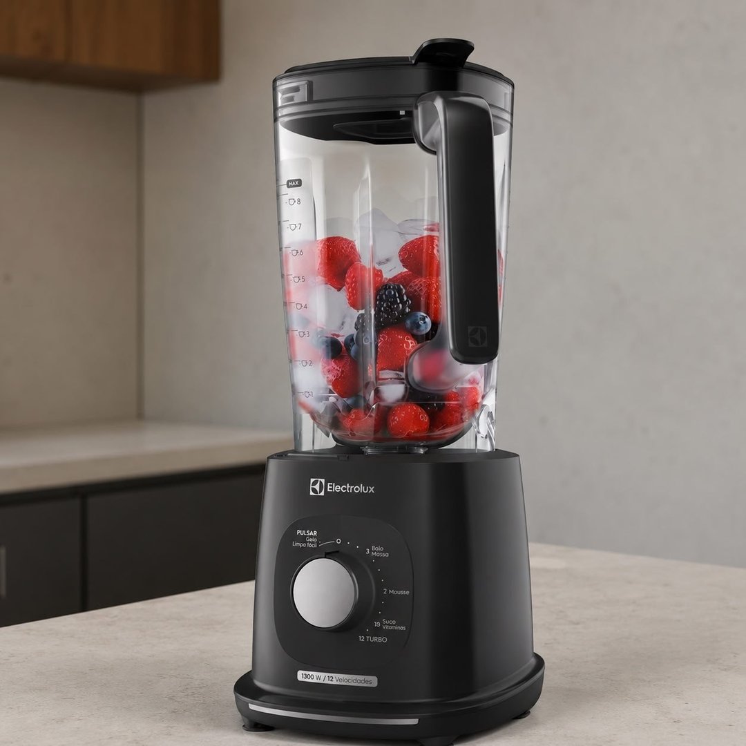 Liquidificador Electrolux 1300W com 3.2L 12 Velocidades TriForce EBL1300